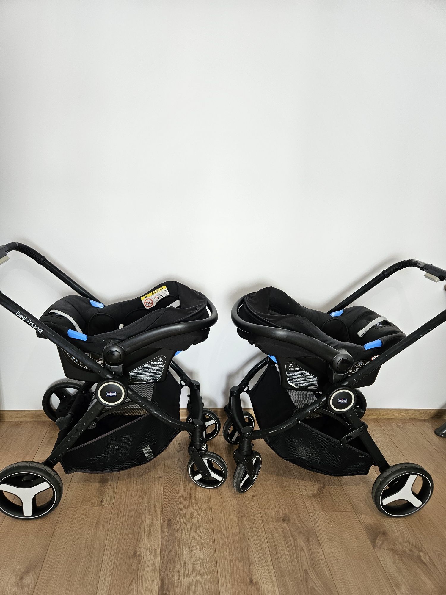 Carucior Chicco Best Friend 3 în 1 Landou Scoica