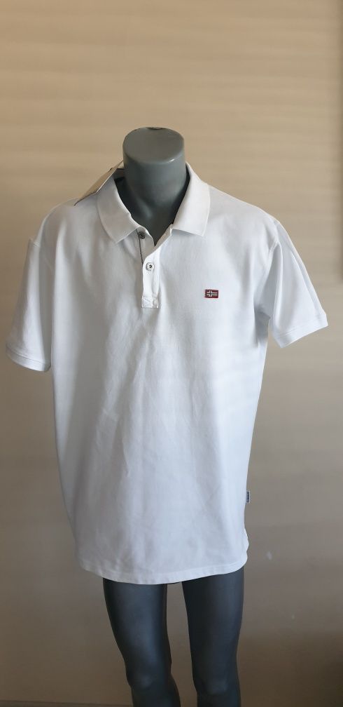 Napapijri Eruggy 2  Pique Cotton 2 - 3XL НОВО! ОРИГИНАЛ! Мъжка Тениска