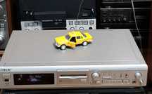 Minidisc Audio Deck Stereo Vintage SONY MDS JE510 SILVER