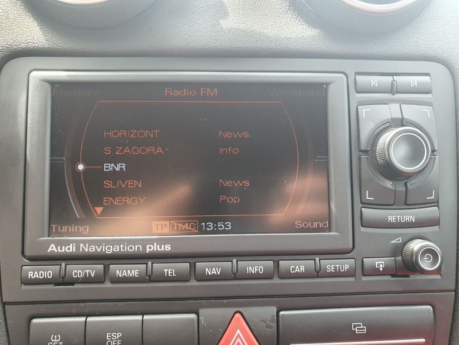 навигация Ауди а3 8п