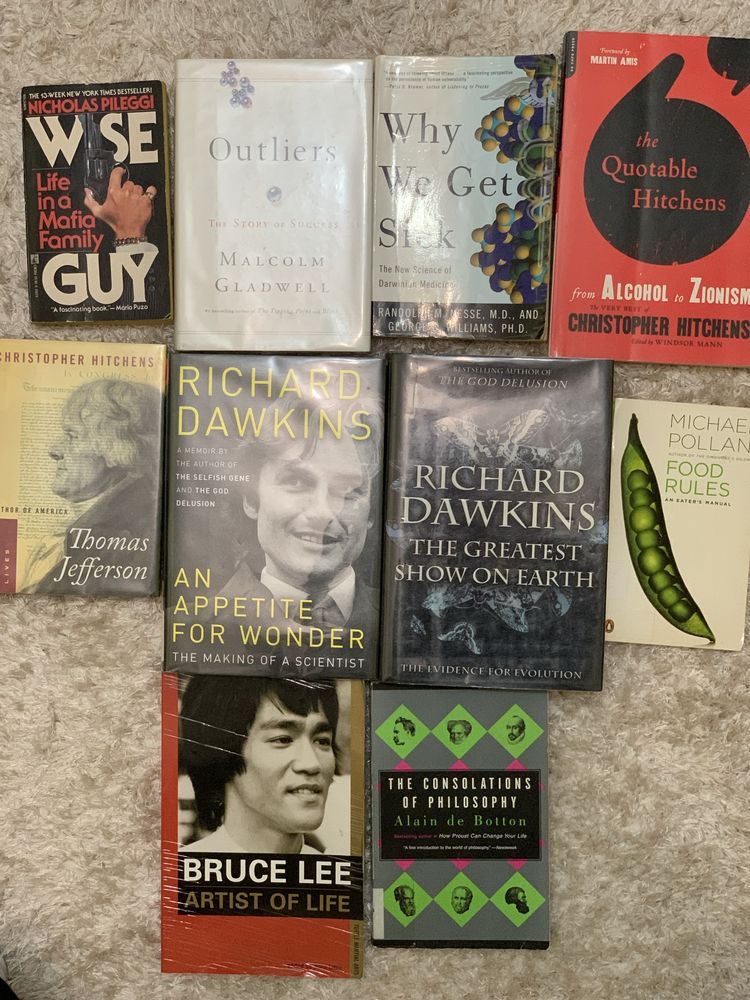 Cărți interesante  in engleză Dawkins Hitchens etc.