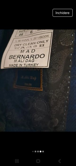 Costum de barbati slim