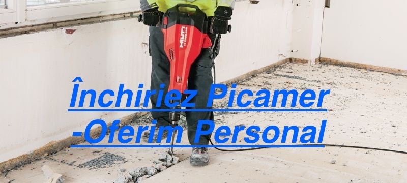 Picamer - Rotopercutor / Betoniera mica/ mare