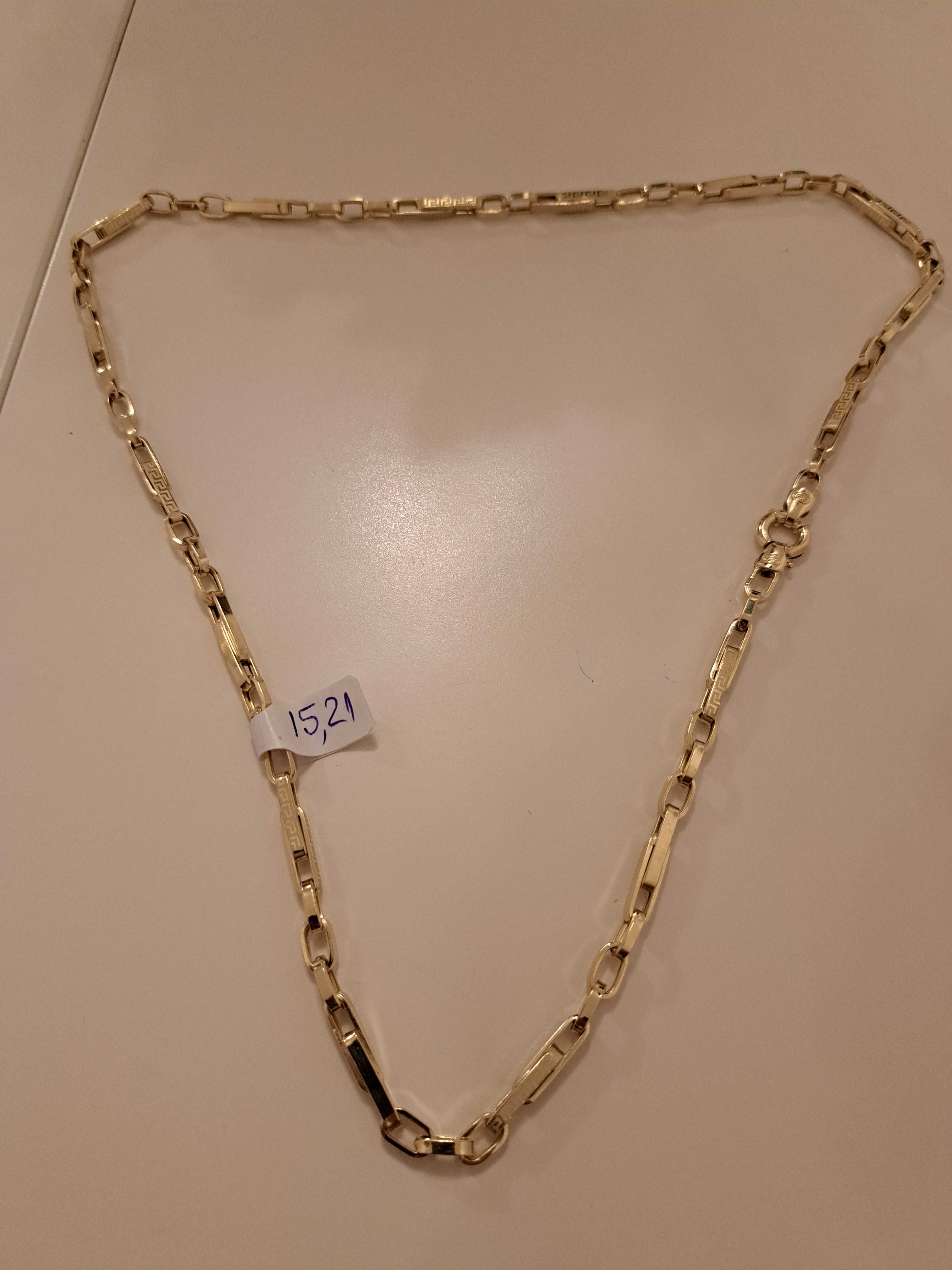 Lant aur Versace,  14k, 60 cm , 15,21 grame