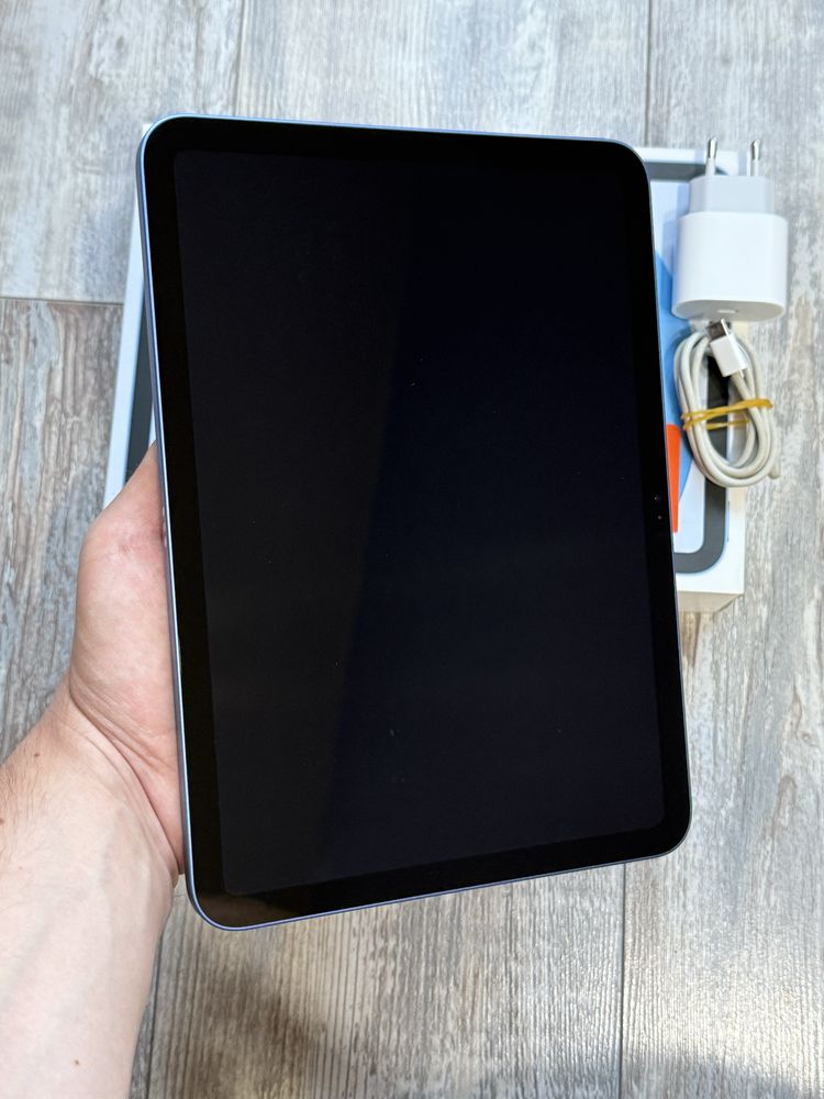 Apple iPad 10th (2022), 10.9", 256GB, Wifi, Blue   Отличен MPQ93NF/A