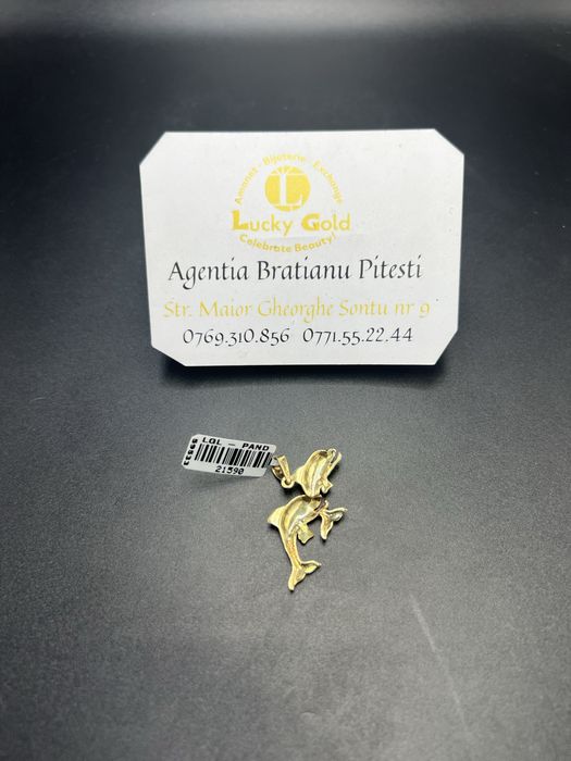 Pandantiv aur 14k 2.80 gr cod 21590