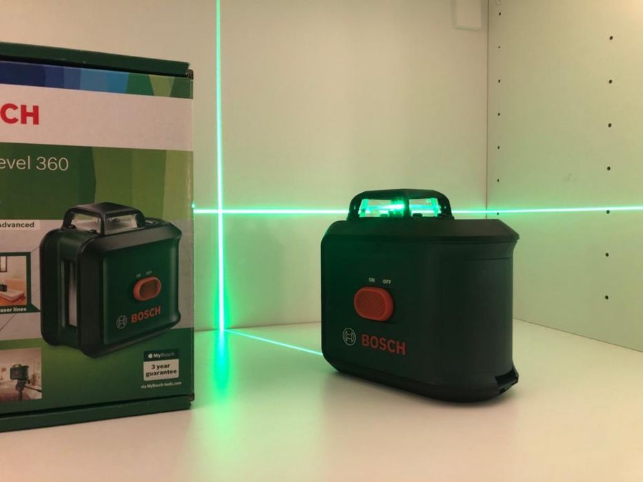 Nivela Laser Bosch 360 grade raza Verde