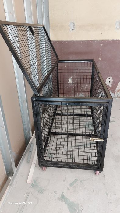 Метална клетка за животни-подвижна