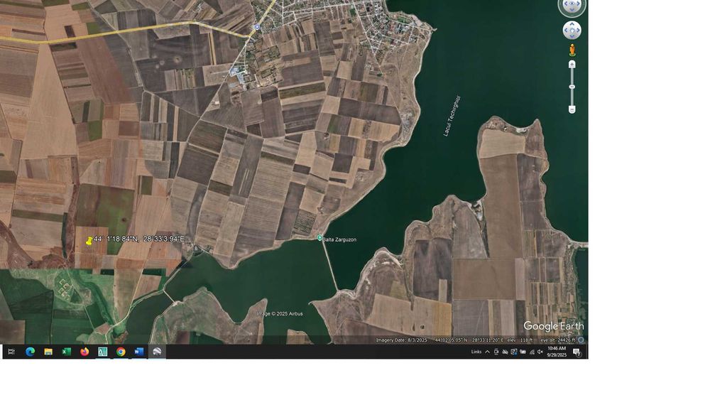 Teren linga lacul Techirghiol