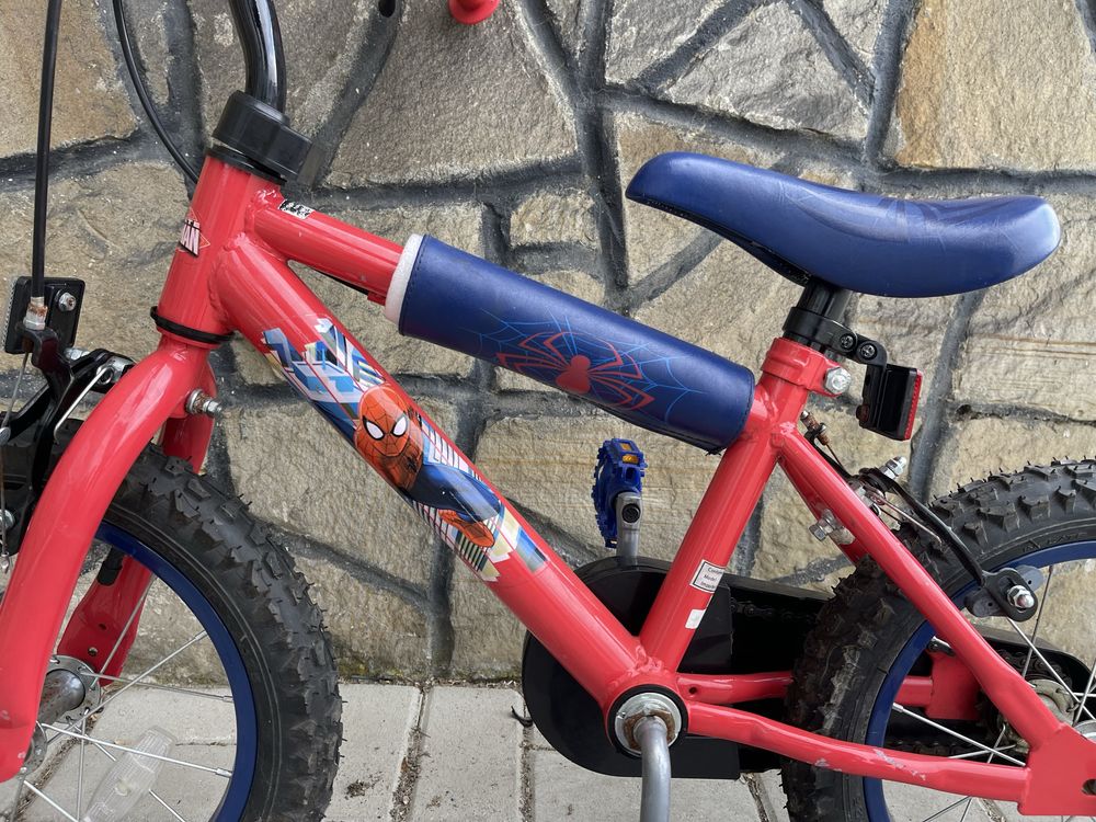 Bicicleta copii spiderman roti 14”