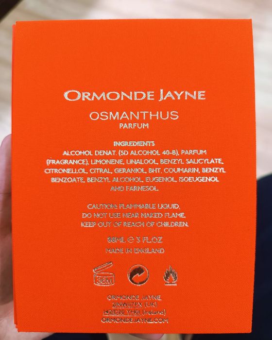 ormonde jayne osmanthus london