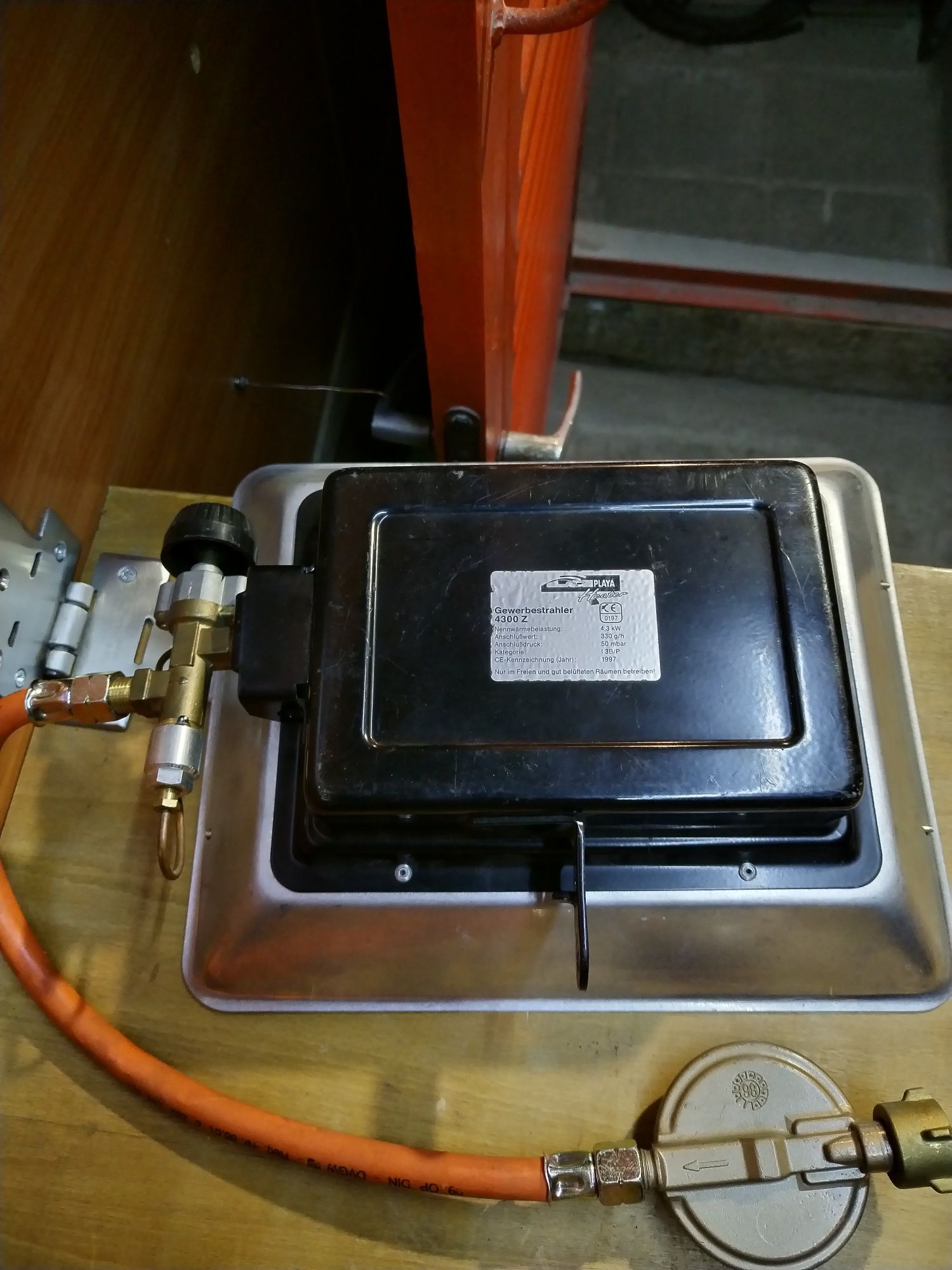 Газова пита тип печка 4,3-4,4 kw. Каравана, риболов.