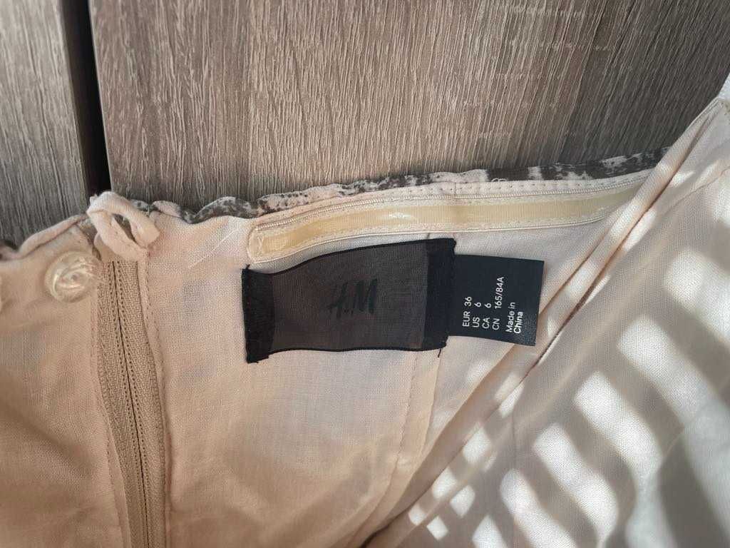 Официална къса рокля H&M 36 размер