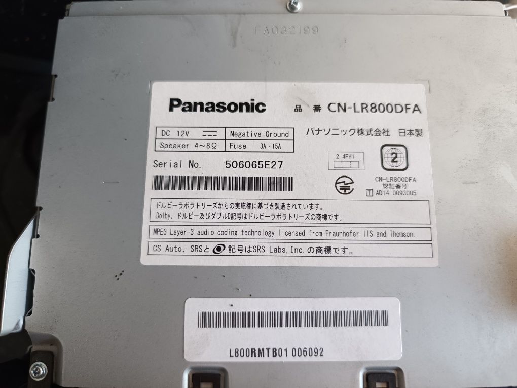 Panasonic CN-LR800DFA
