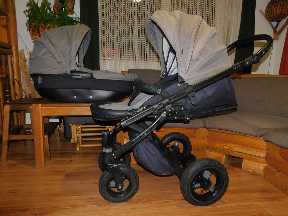 Carucior 2 in 1 Knorr Baby Germany cu scaun reversibil + landou