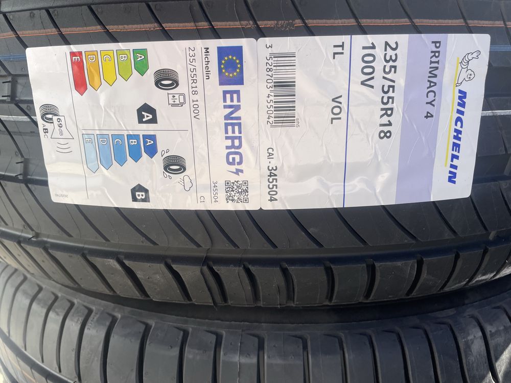 4бр.летни гуми Michelin Primacy 4 235/55/18 100V TL VOL