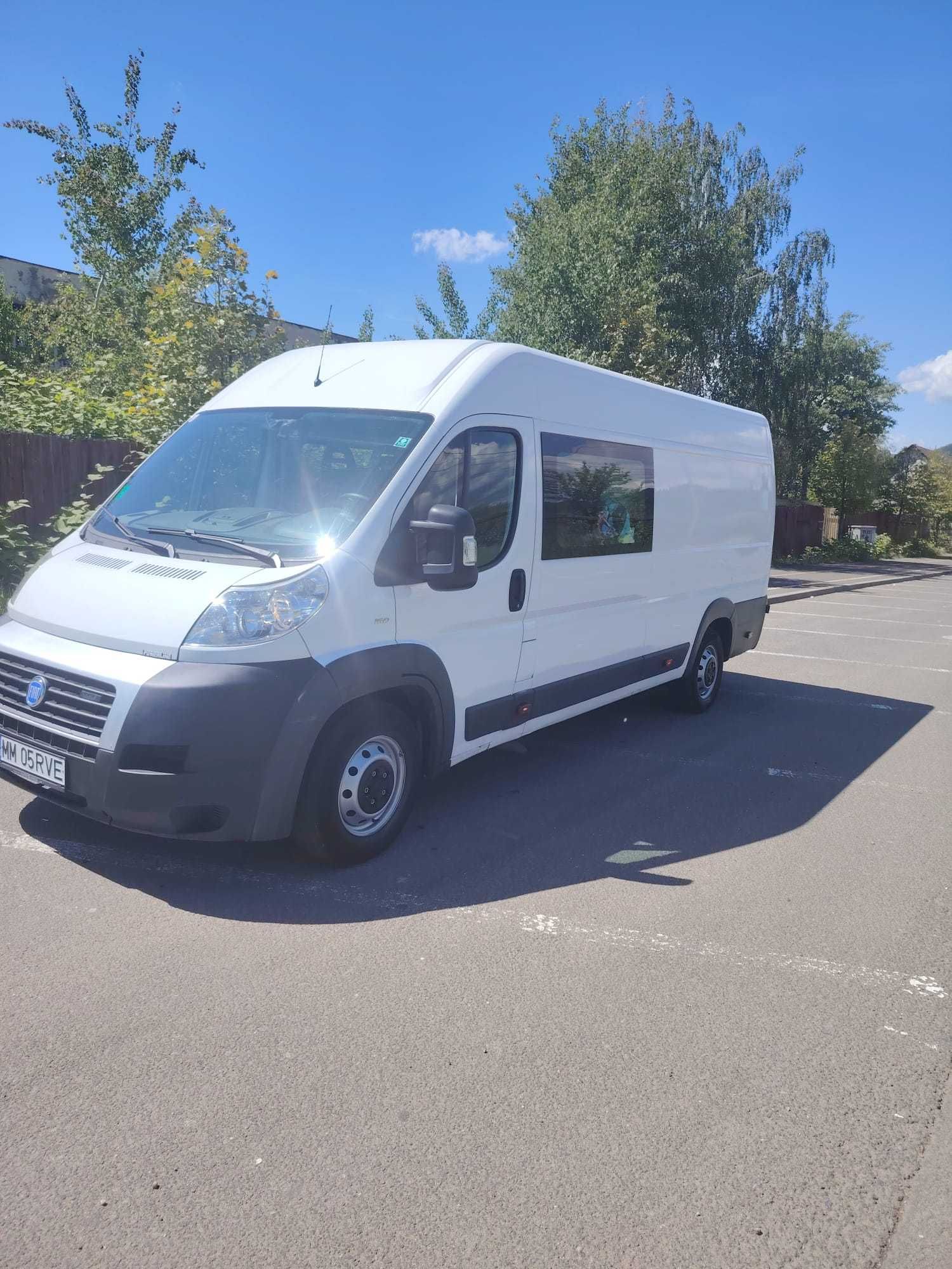 fiat ducato mixt 6 locuri + marfa