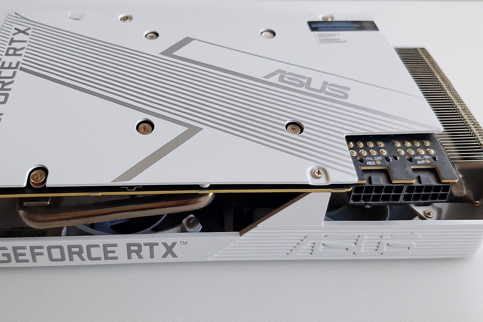RTX 3060TI OC Asus Dual White - с гаранция