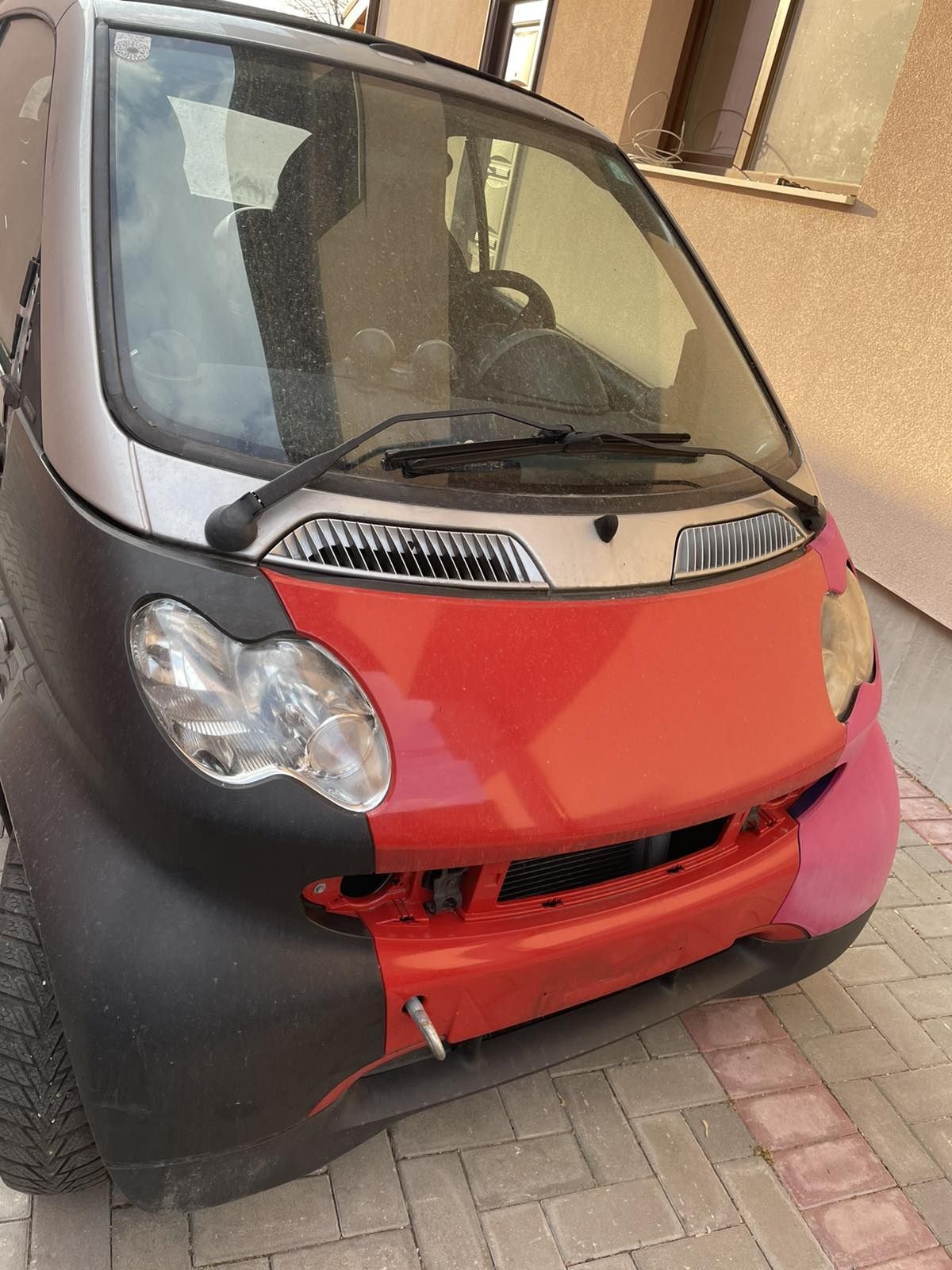 Смарт форту 600 кабрио/Smart fortwo cabrio на части