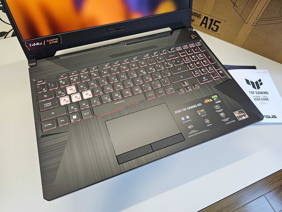 ПРОДАМ ASUS TUF A15 FA506 Геймерский Ryzen™7-7435HS/8GB/512SSD/RTX2050