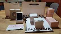 PANDORA - като нови: малки и големи кутии за талисмани/висулки/обеци,