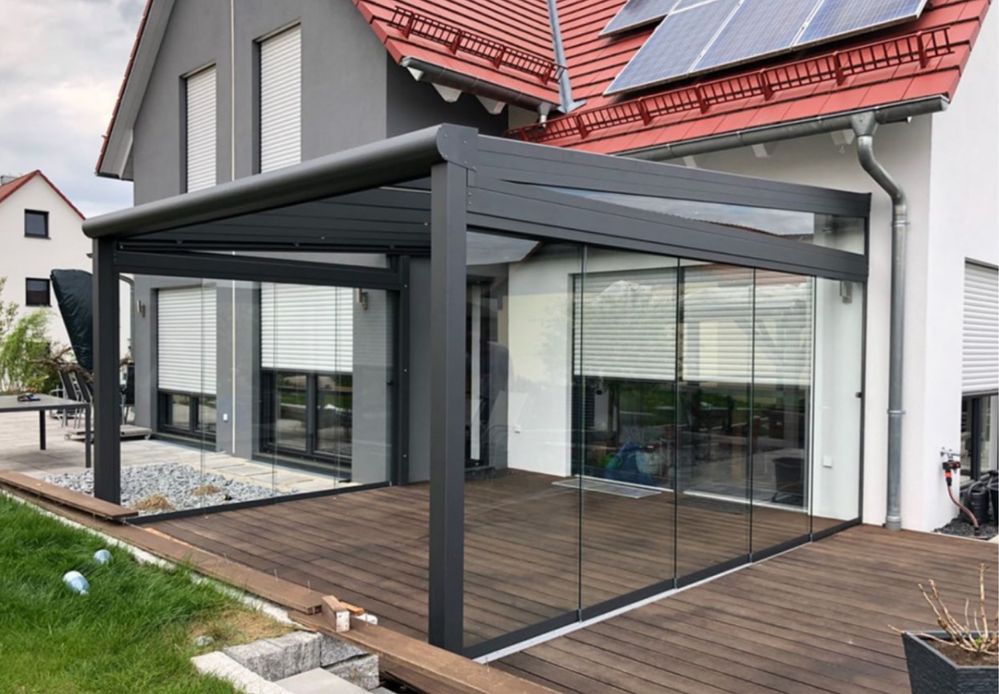 Mobilier rustic de gradină terase foișoare si pergole la comandă