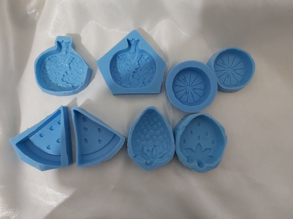 Формочки для мыло пластик и силикон