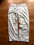 Pantaloni pants joggers trousers Nike vintage wide white poliester