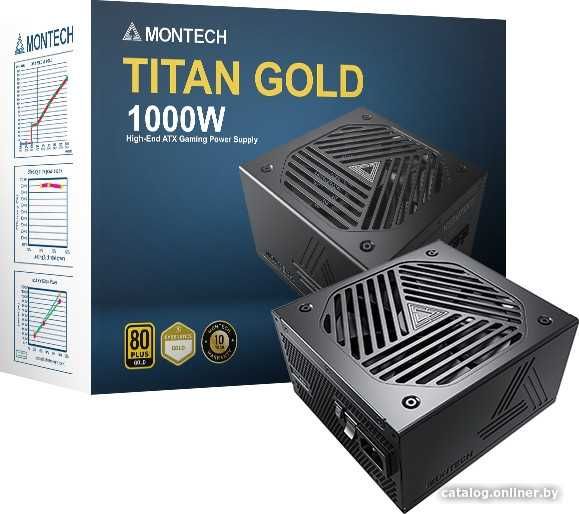 Блок питания Montech Titan Gold 1000W