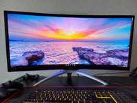 Monitor Curbat Gaming LED VA AOC AGON 35"