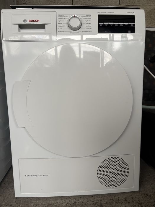 Сушилня Bosch Serie 6 WTW834F0 – 8 кг, термопомпа