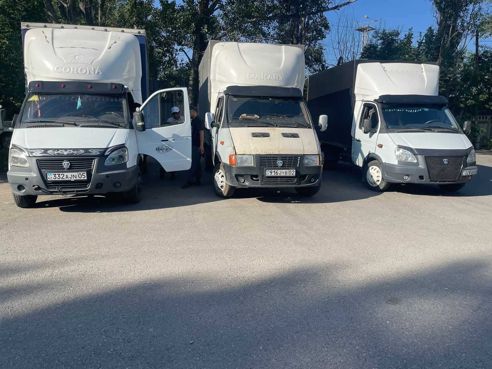 Доставка по городу Атырау на "Газель",  от 10 до 2000 точек в день