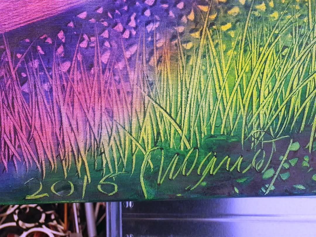 Pictura originala Nelus Oana 2016, Peisaj, ulei pe canvas, 70x50 cm