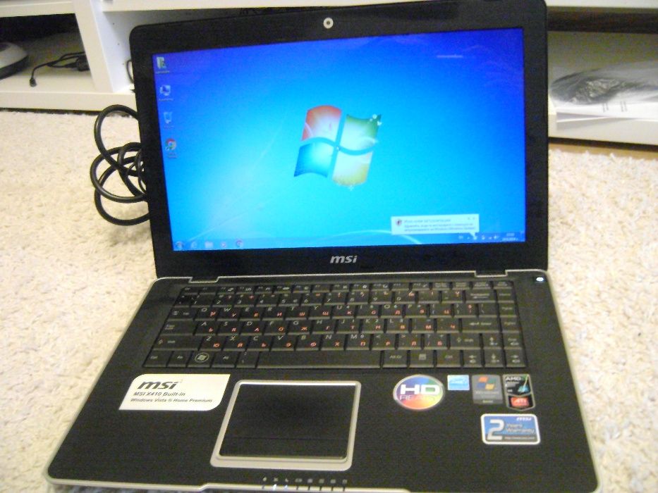 Лаптоп MSI X410 - Като Нов !