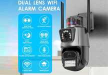 Yangi Dual Lens WiFi Alarm Kamera – 499 000 so‘m 360 kamera