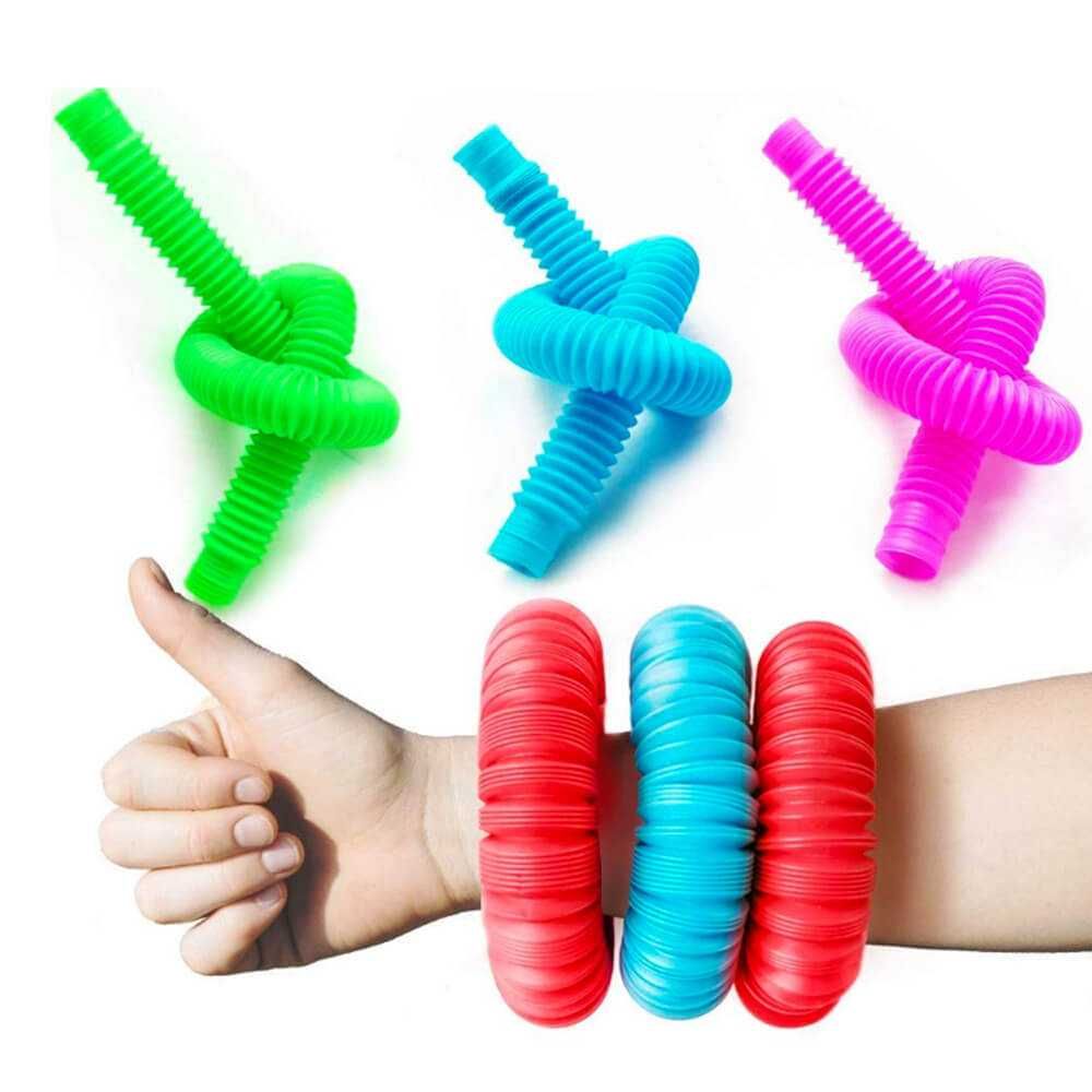 Фиджет тръби/Pop tube/Pop tubes/Pop tubes XL/Fidget pop tubes