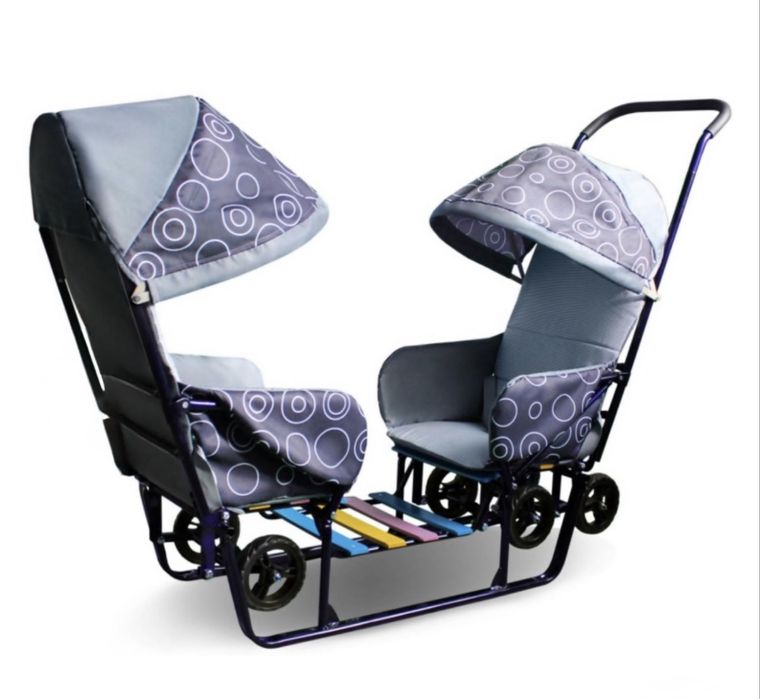 Продам санки для погодок двойняшек