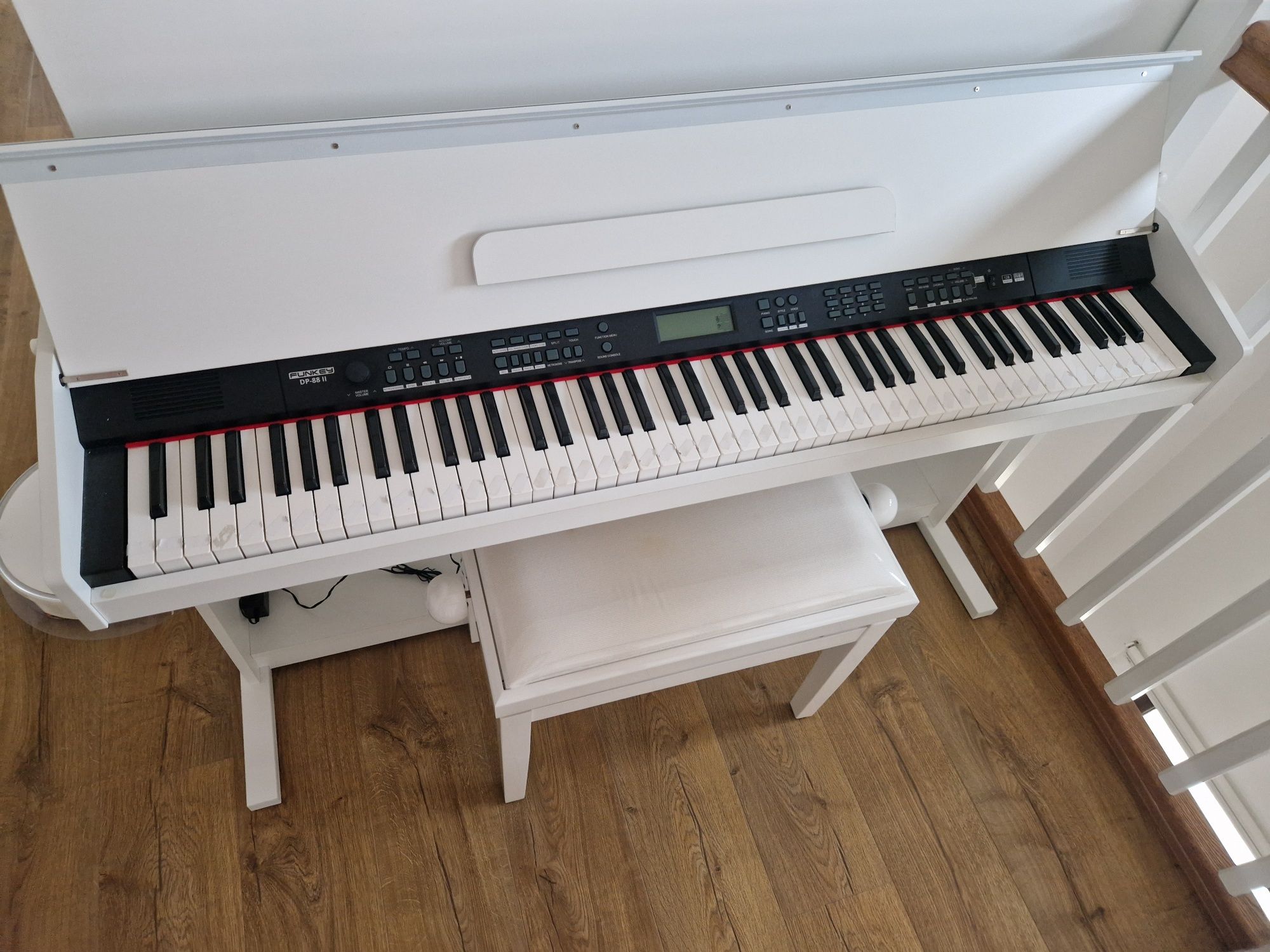 Set Pianina FUNKEY-88 II alba