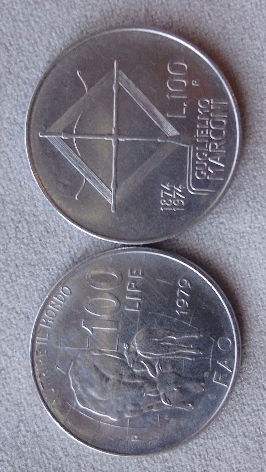 Monede 100 lire Repvbblica Italiana