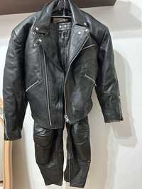 Costum piele moto