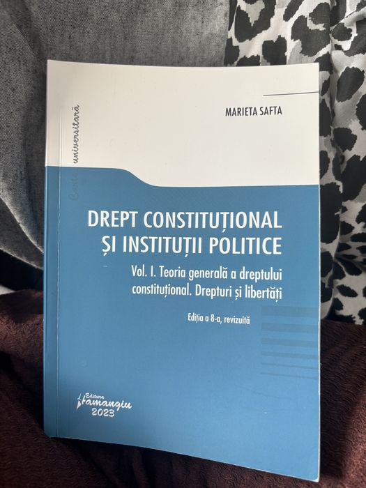 Drept constitutional si institutii politice