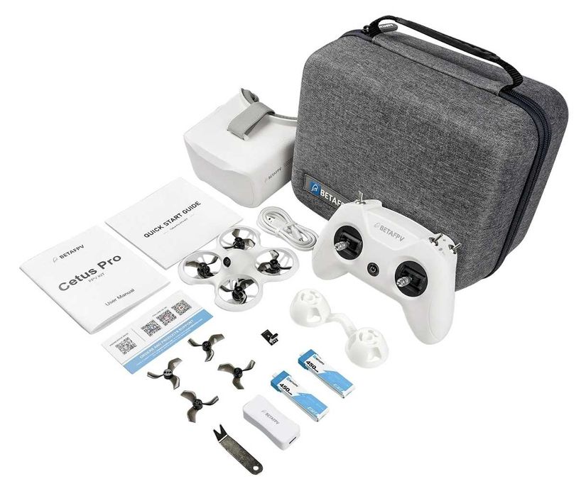 Дрон BETAFPV Cetus Pro FPV Kit белый