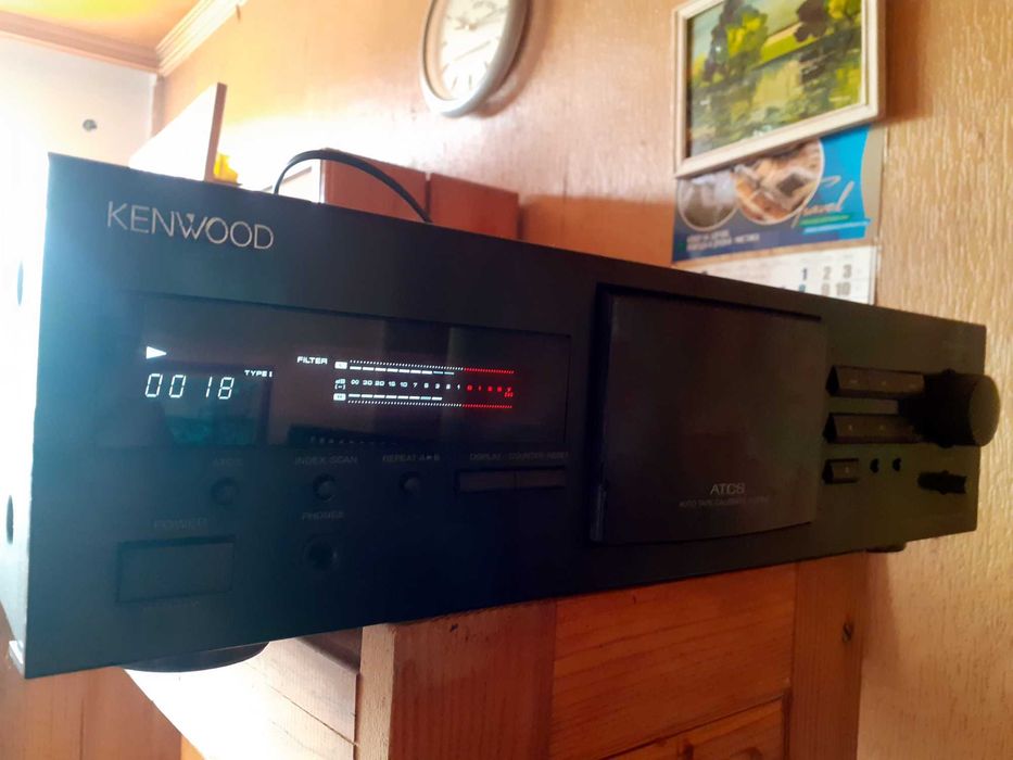 Рядък дек KENWOOD KX-5080 S- Dolby S- Отлично състояние