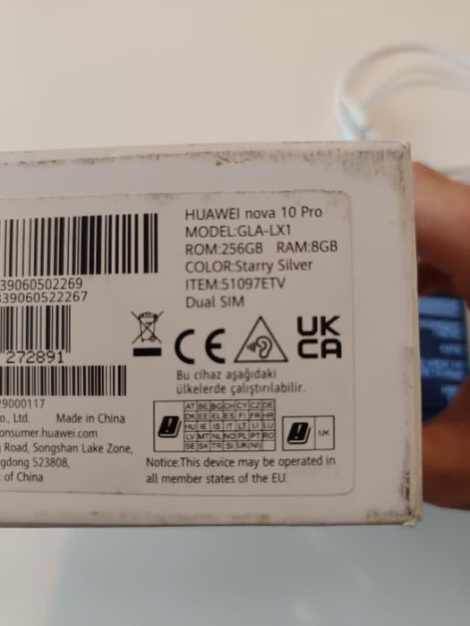 Huawei Nova 10 Pro 8 RAM 256 GB 2SIM