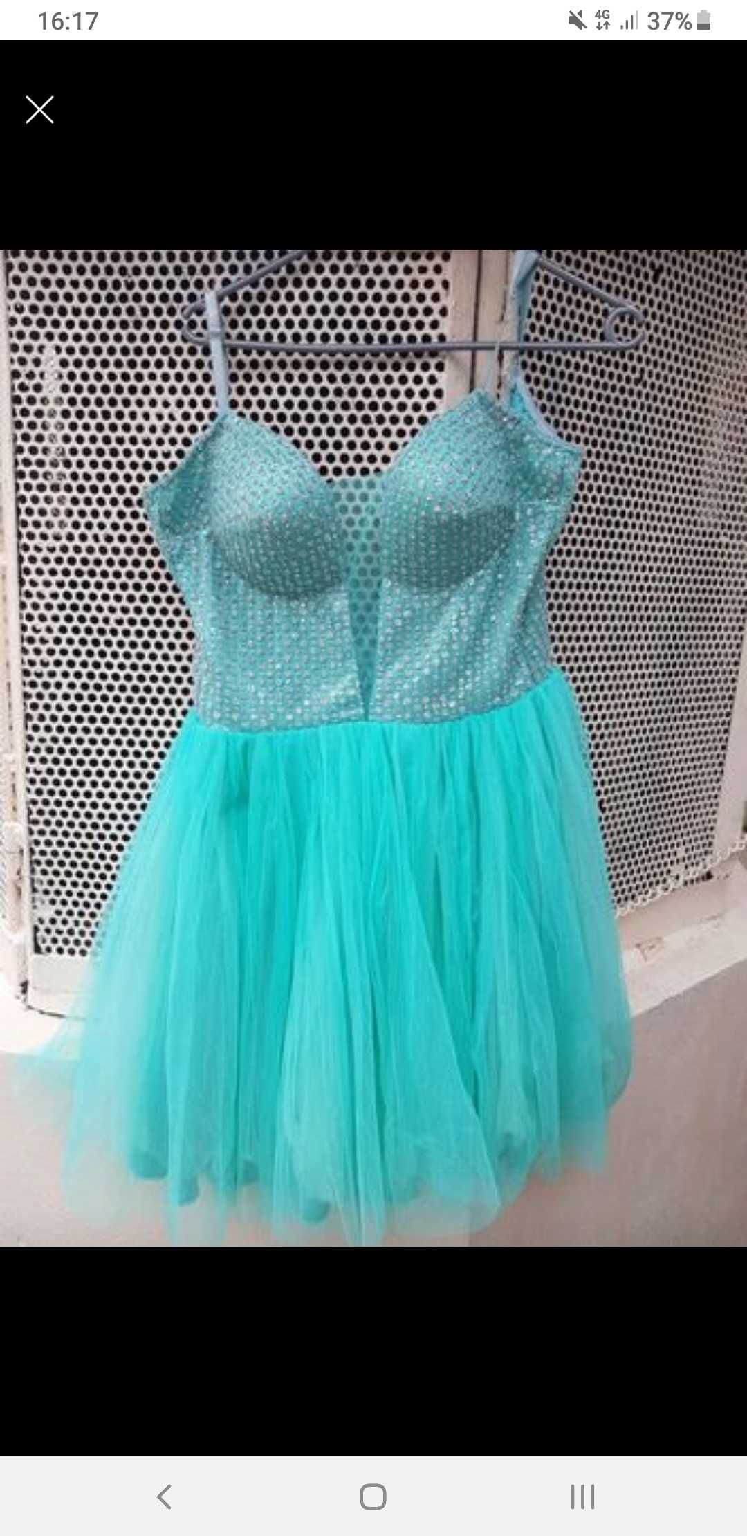 Rochie Chanttal, verde, mărimea 38