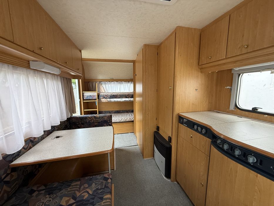 Rulota Dethleffs Family 450,An 1998,5 pers,boiler,cadita dus