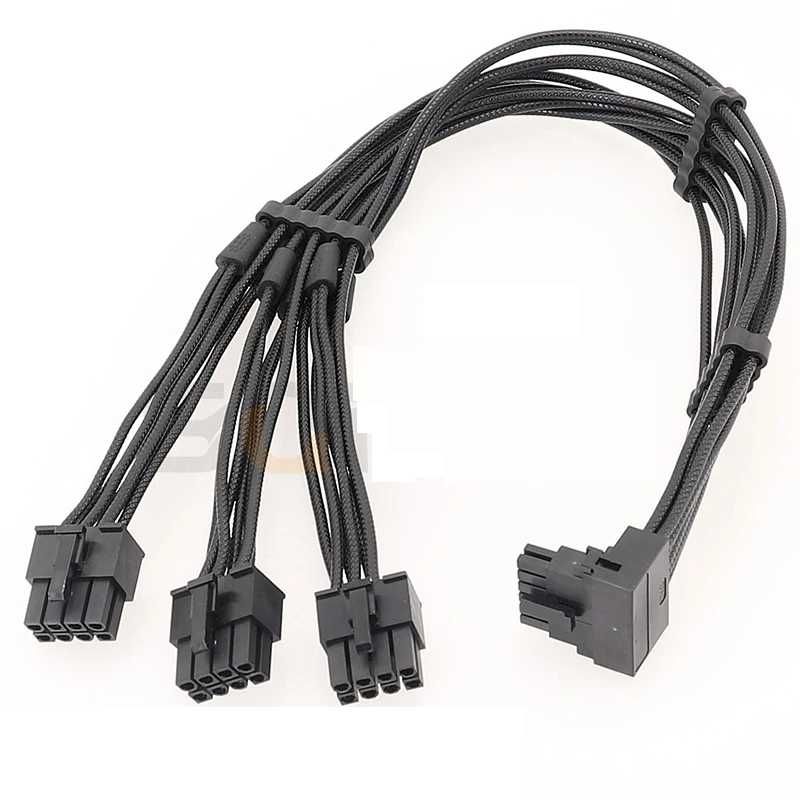 Кастомный кабель питания Corsair CPU 3х8Pin к 12VHPWR PCIE 5,0 16Pin