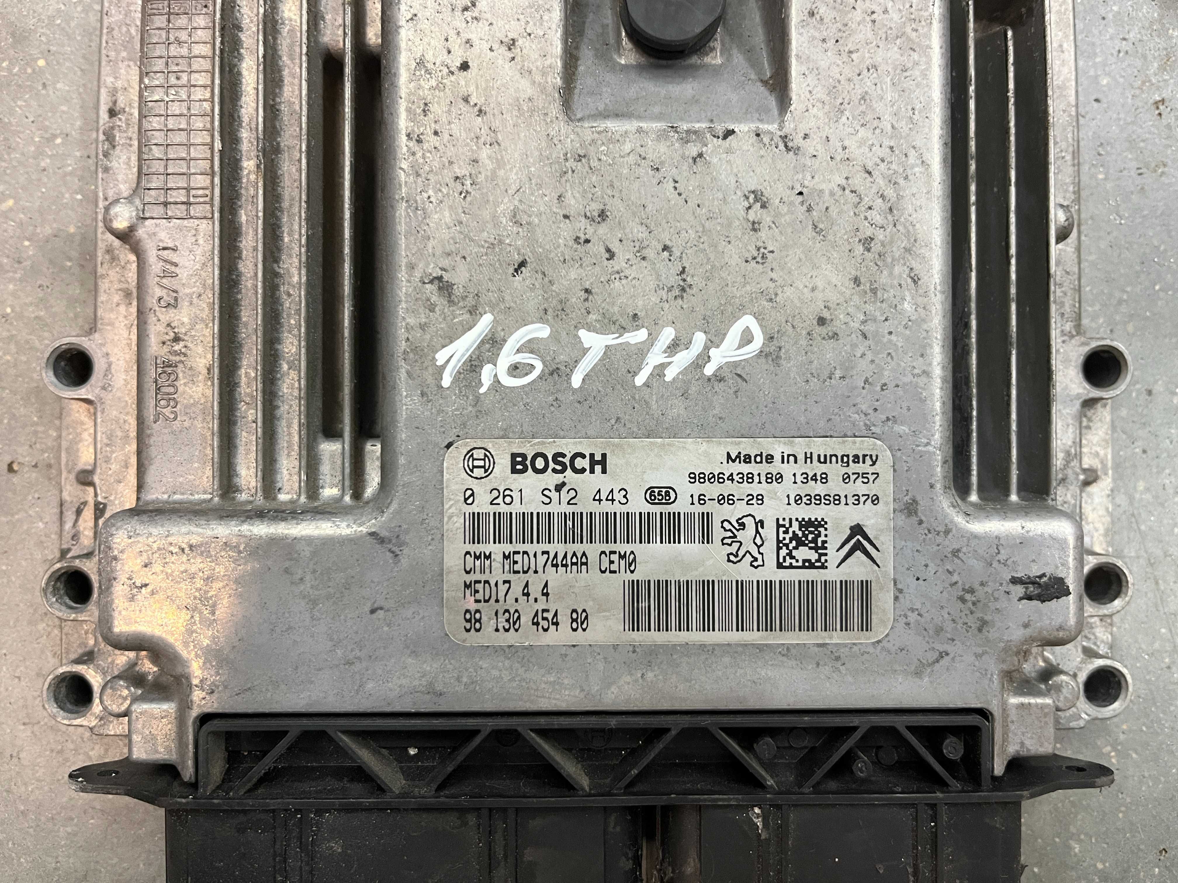 Компютър двигател ECU BOSCH MED17.4 Peugeot 1.6 THP