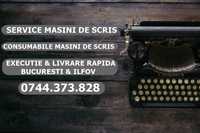 Service, reparatii, curatare masini de scris mecanice