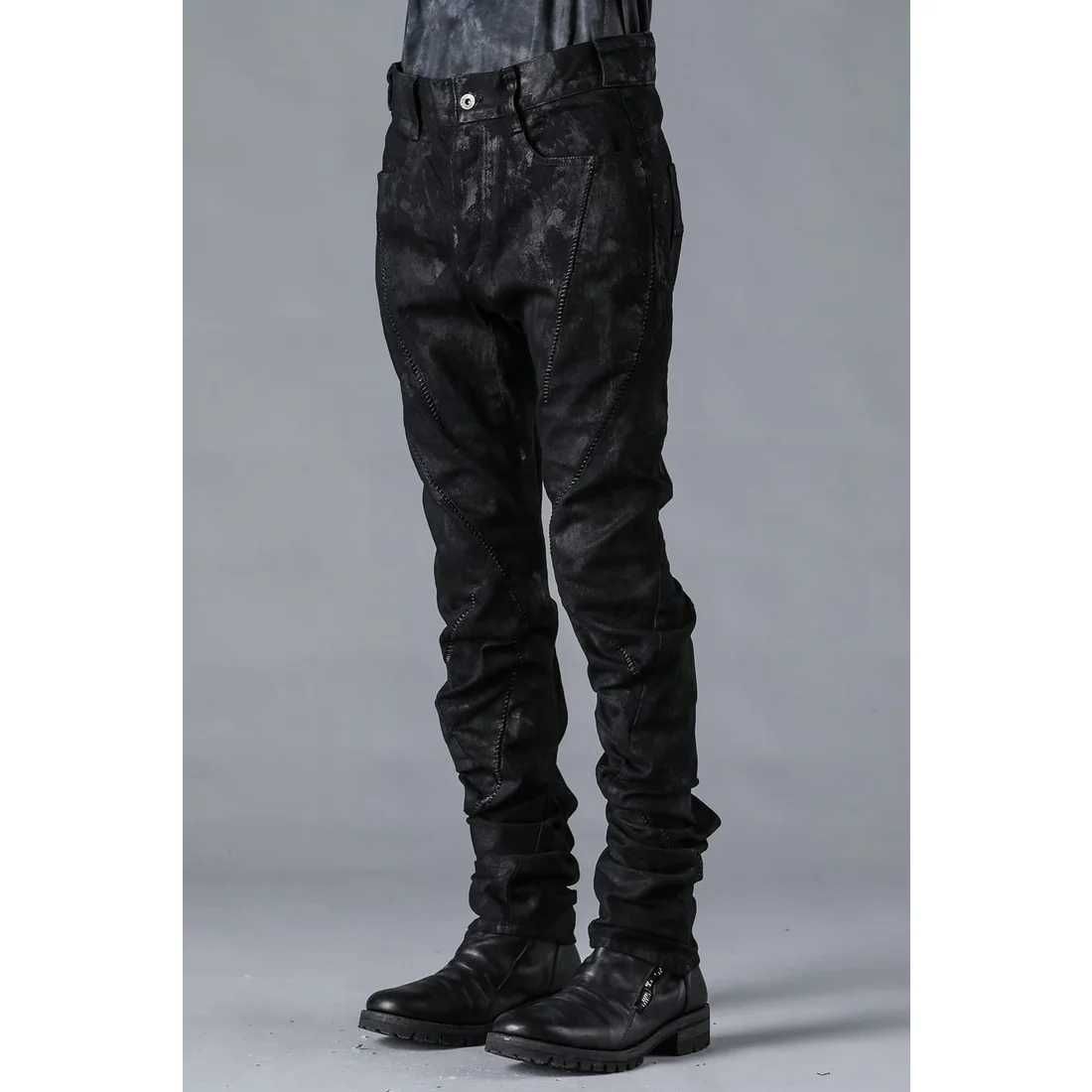 D.HYGEN
Denim Overlock Twist Curve Slim Pants - Made in Japan